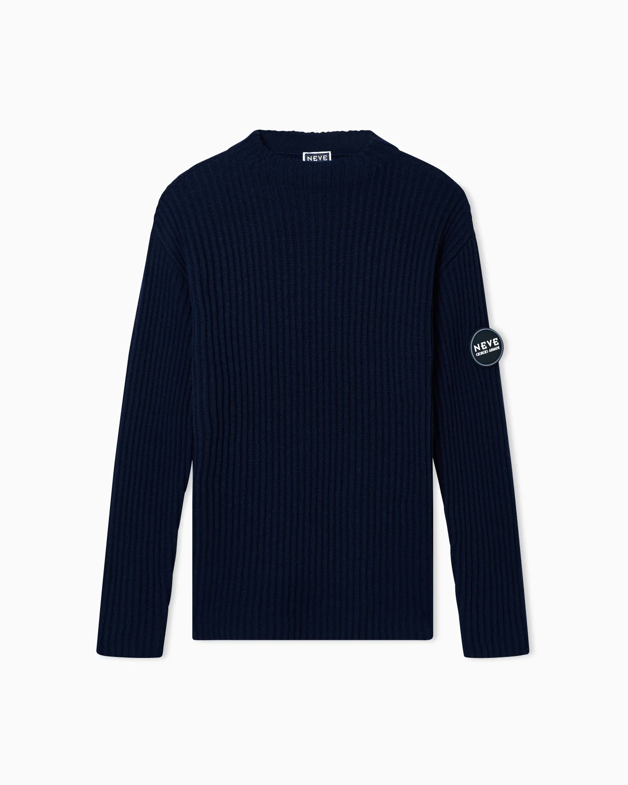 GIORGIO ARMANI NEVE JUMPER IN WOOL AND CASHMERE - 1
