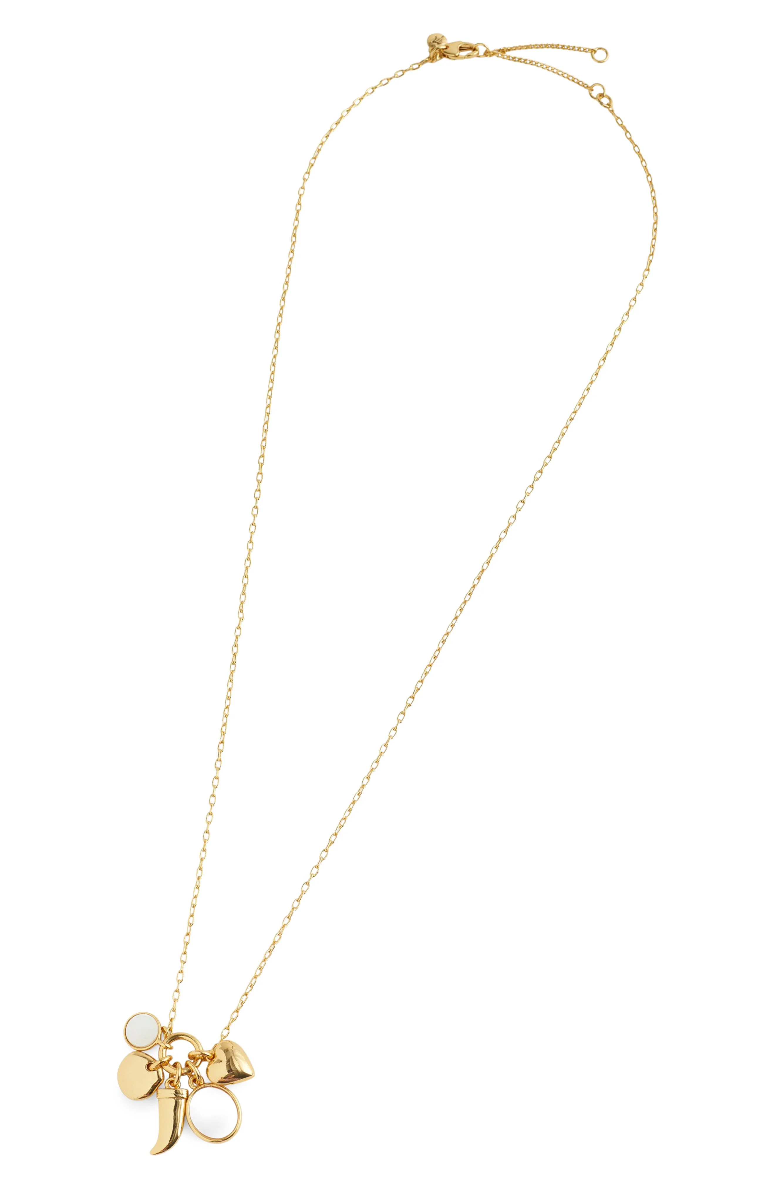 Madewell Charm Necklace in Mother Of Pearl at Nordstrom - 1