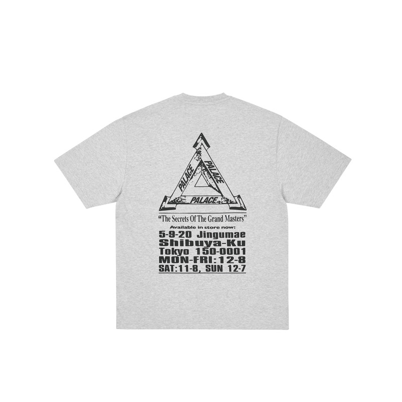 GRAND MASTER T-SHIRT GREY MARL 1