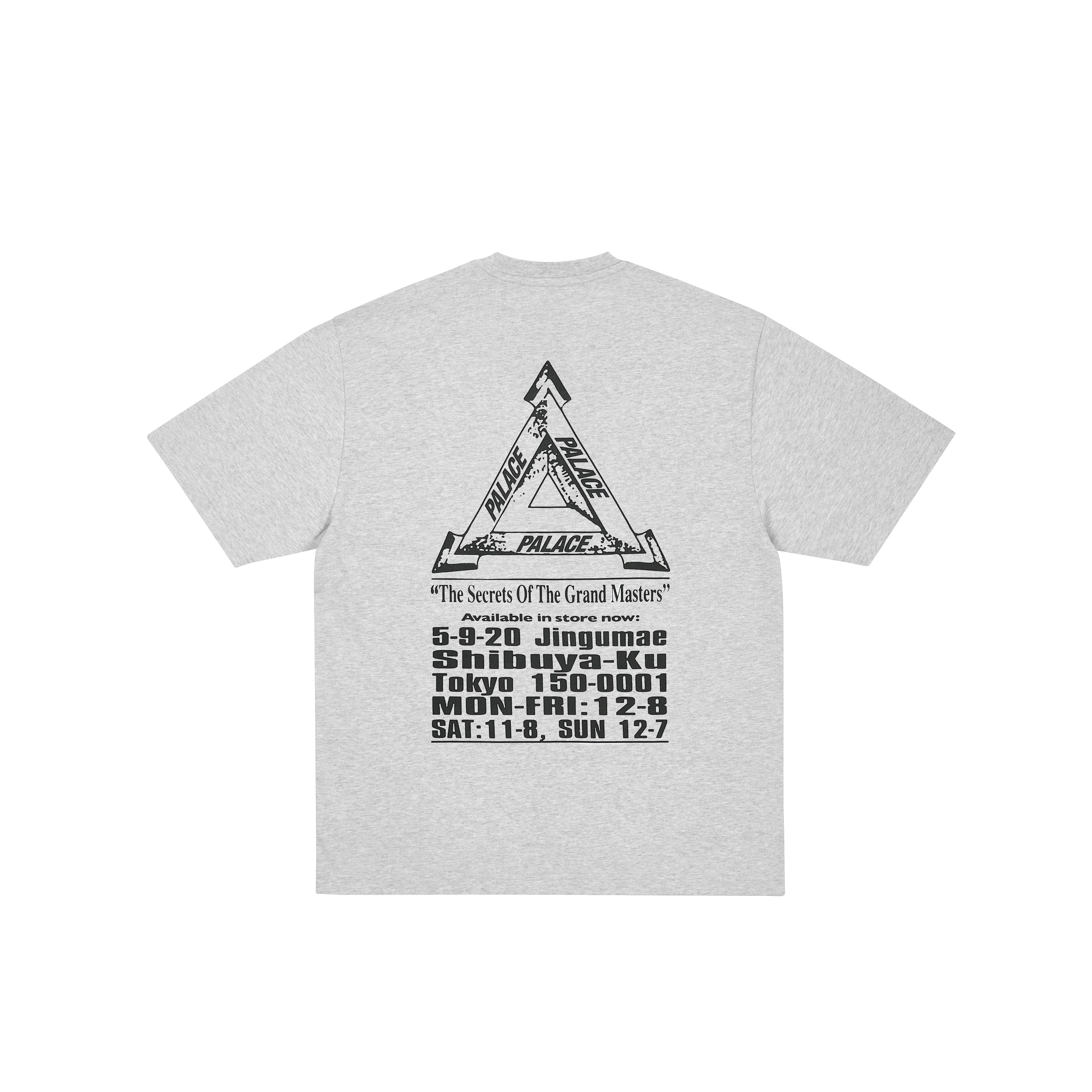 GRAND MASTER T-SHIRT GREY MARL - 1