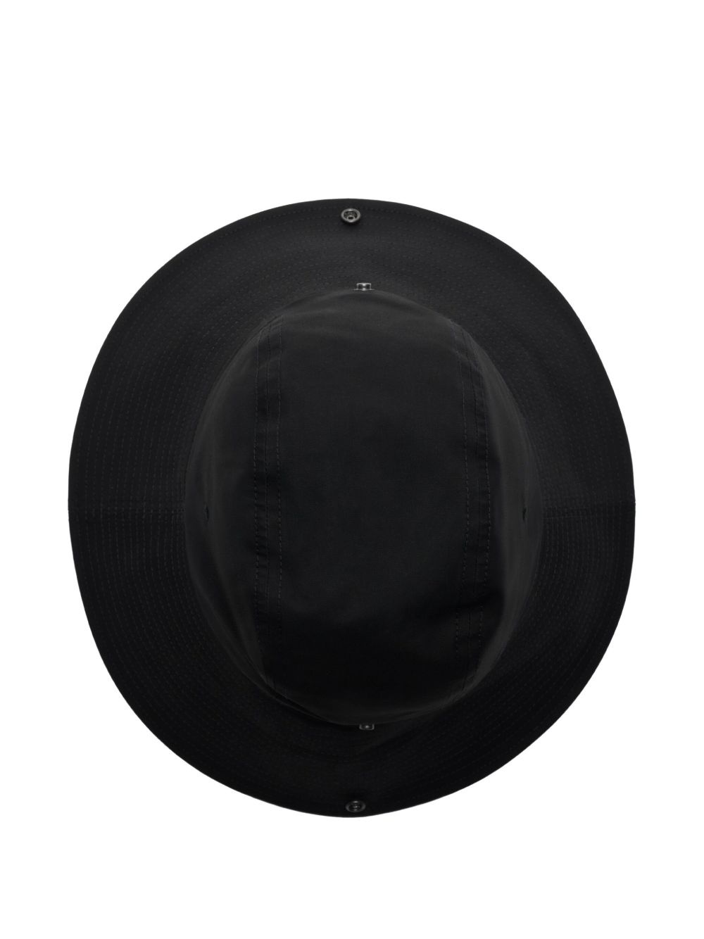 check brim gabardine hat - 2