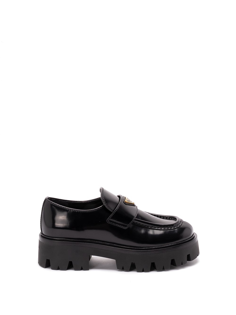 Brushed Leather Loafers - 1