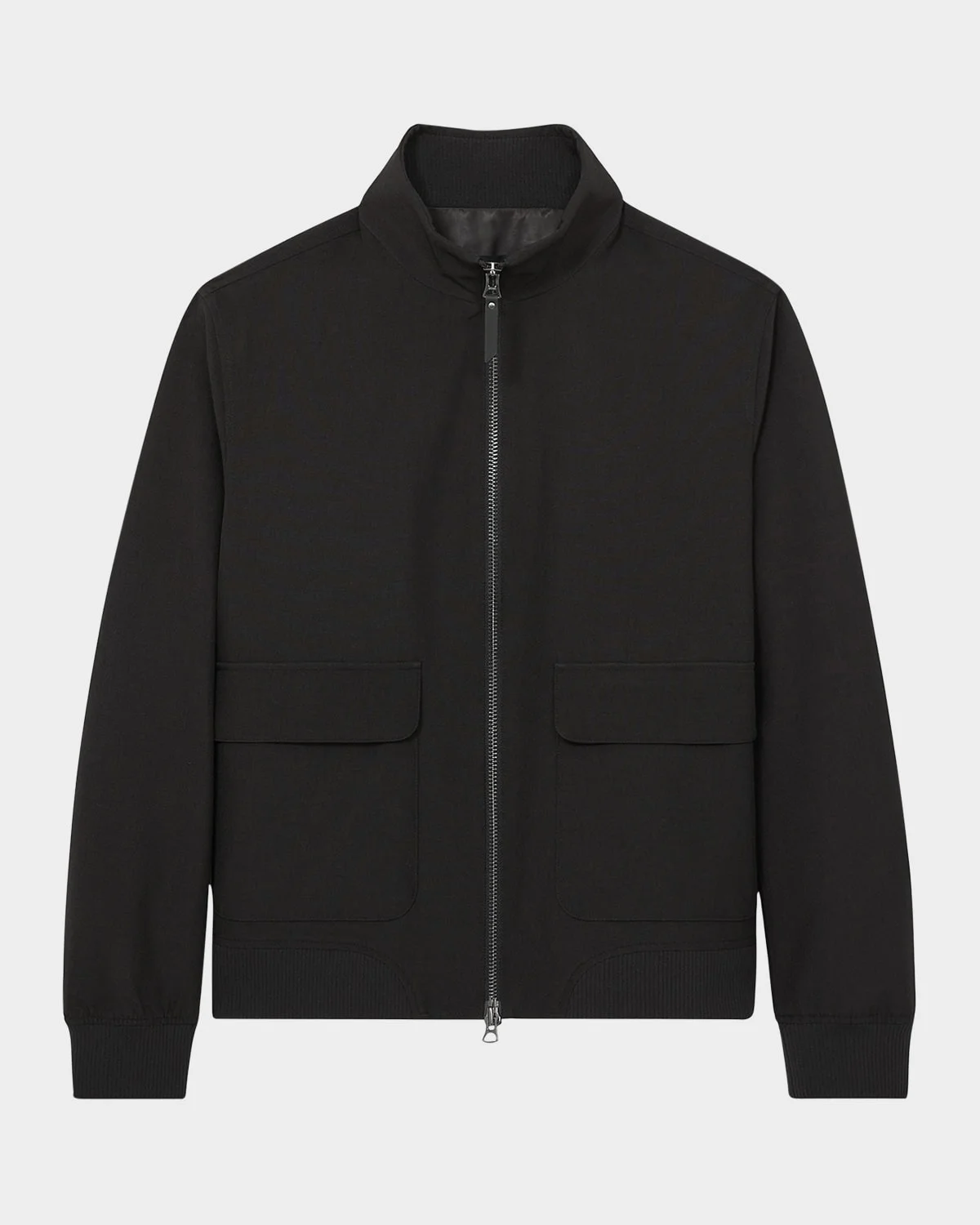 Men's Funnel-Neck Zip Jacket - 1