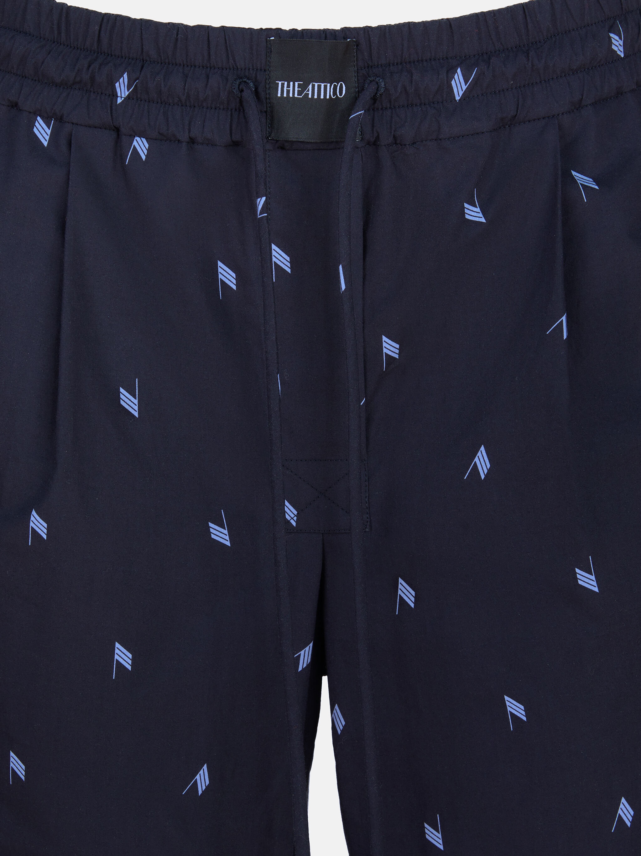 NAVY BLUE AND LIGHT BLUE LONG PANTS - 4