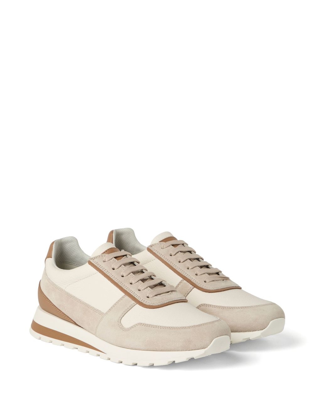 panelled sneakers - 2