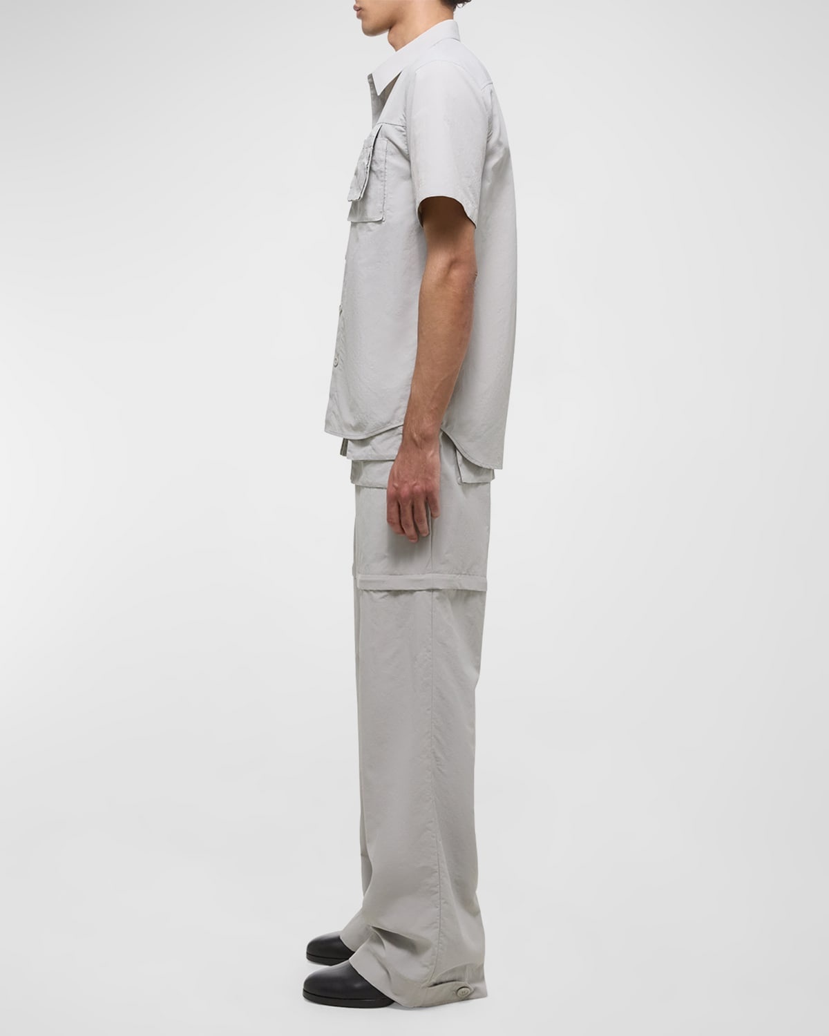 Men's Air Nylon Pocket Short-Sleeve Shirt - 3