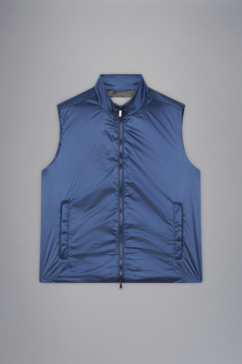 IRIDESCENT NYLON VEST 1