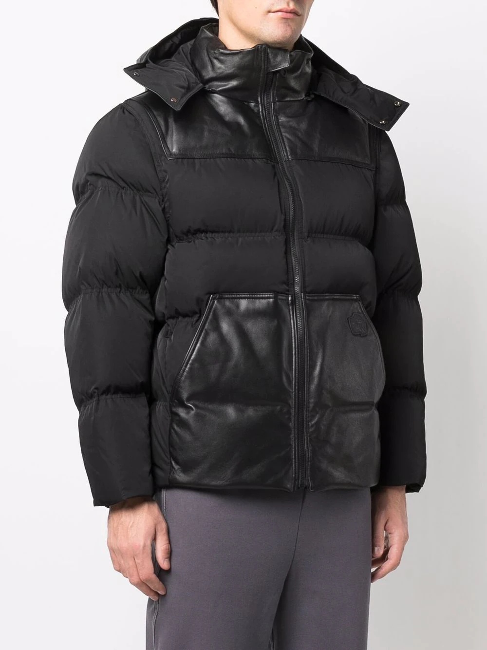 zipped padded jacket - 4