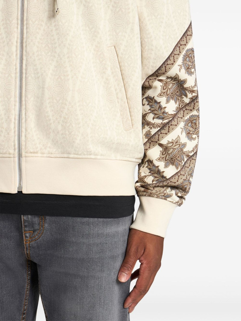 paisley-print hoodie 4