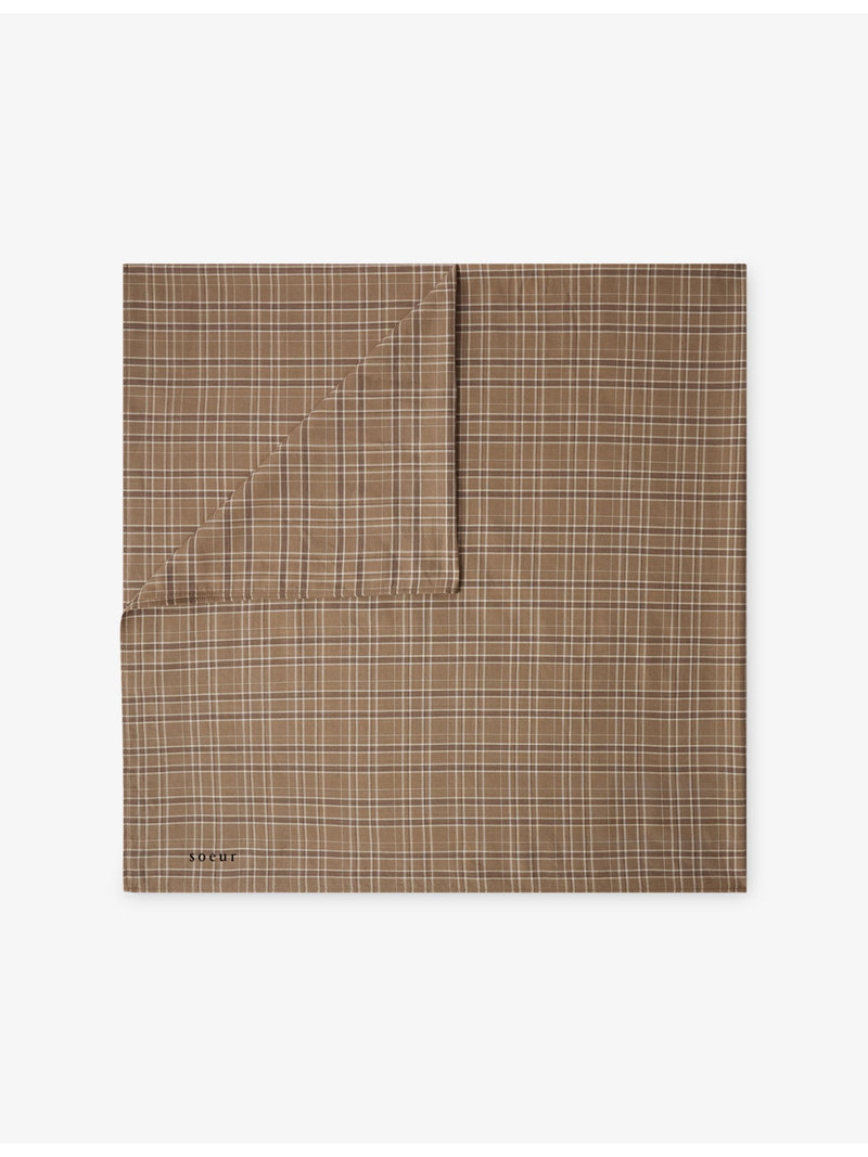 Sky Square Cotton Scarf 1