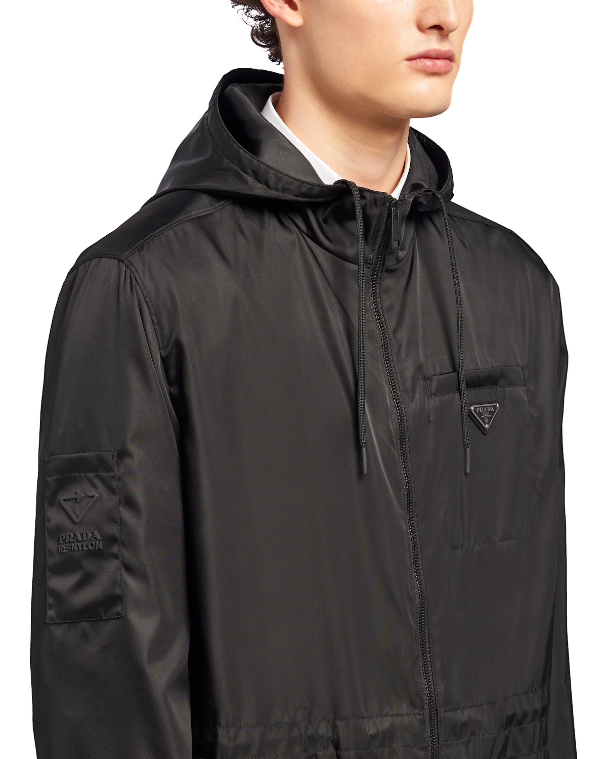 Re-Nylon raincoat - 5