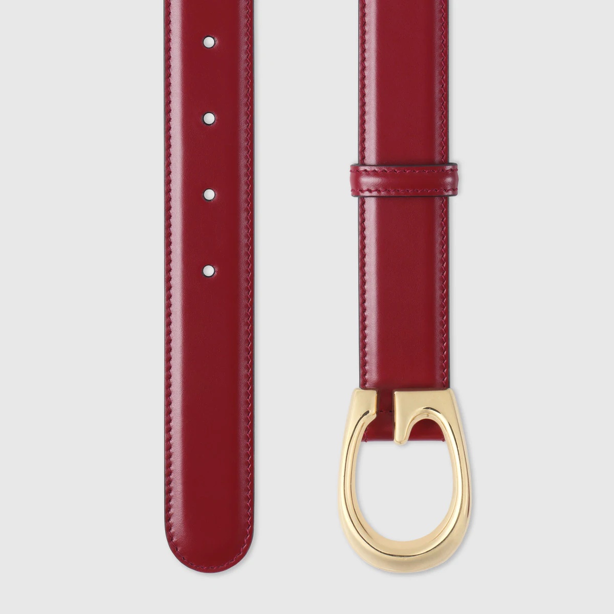 Thin belt with G buckle - 2