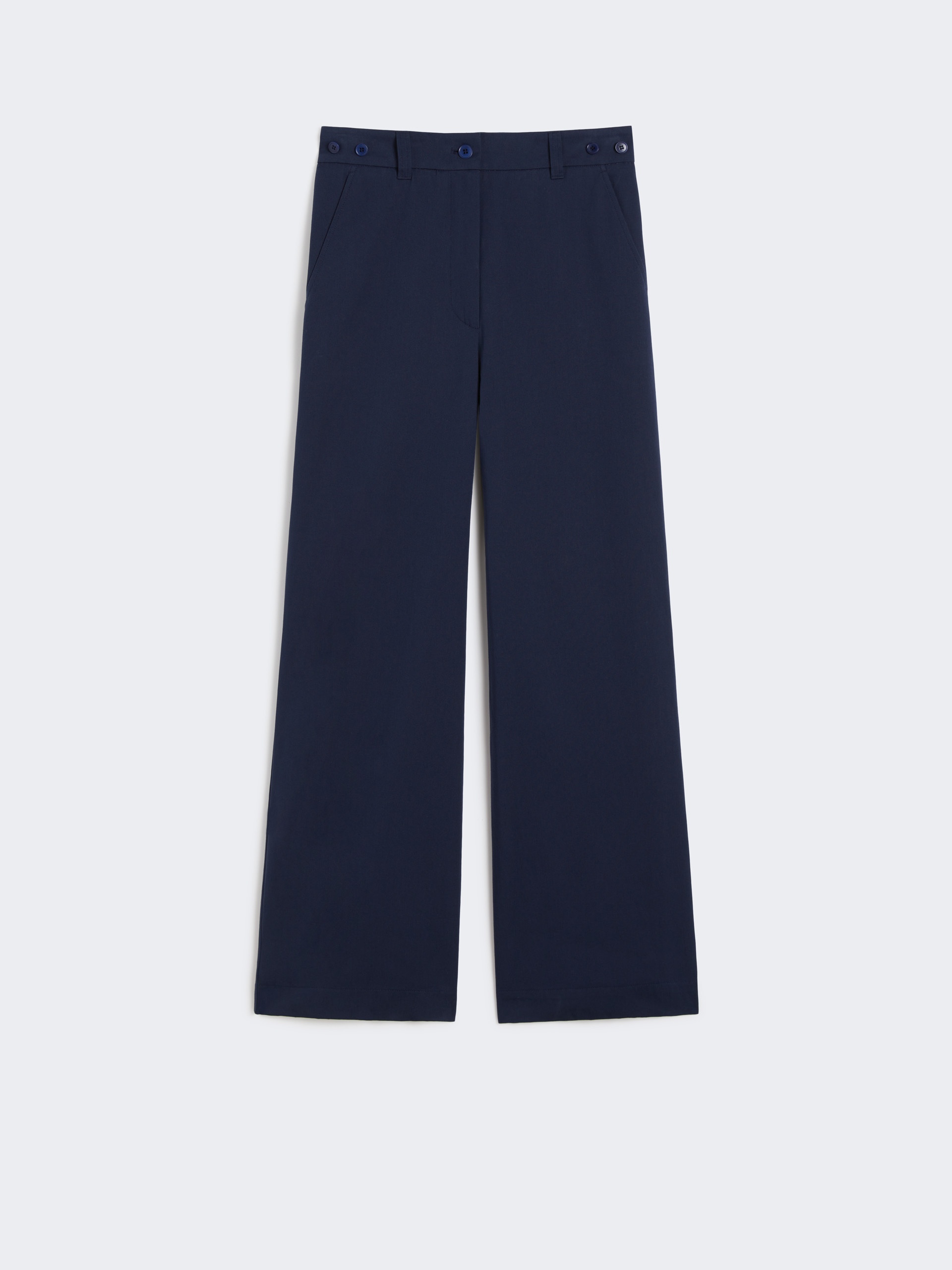ALFEO Cotton gabardine trousers - 1