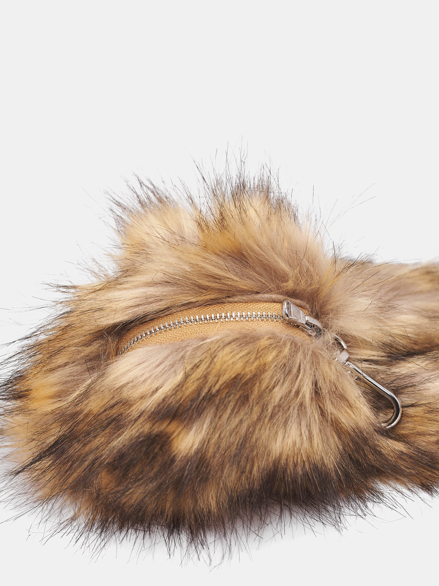 Faux Fur Coin Purse Charm - 2