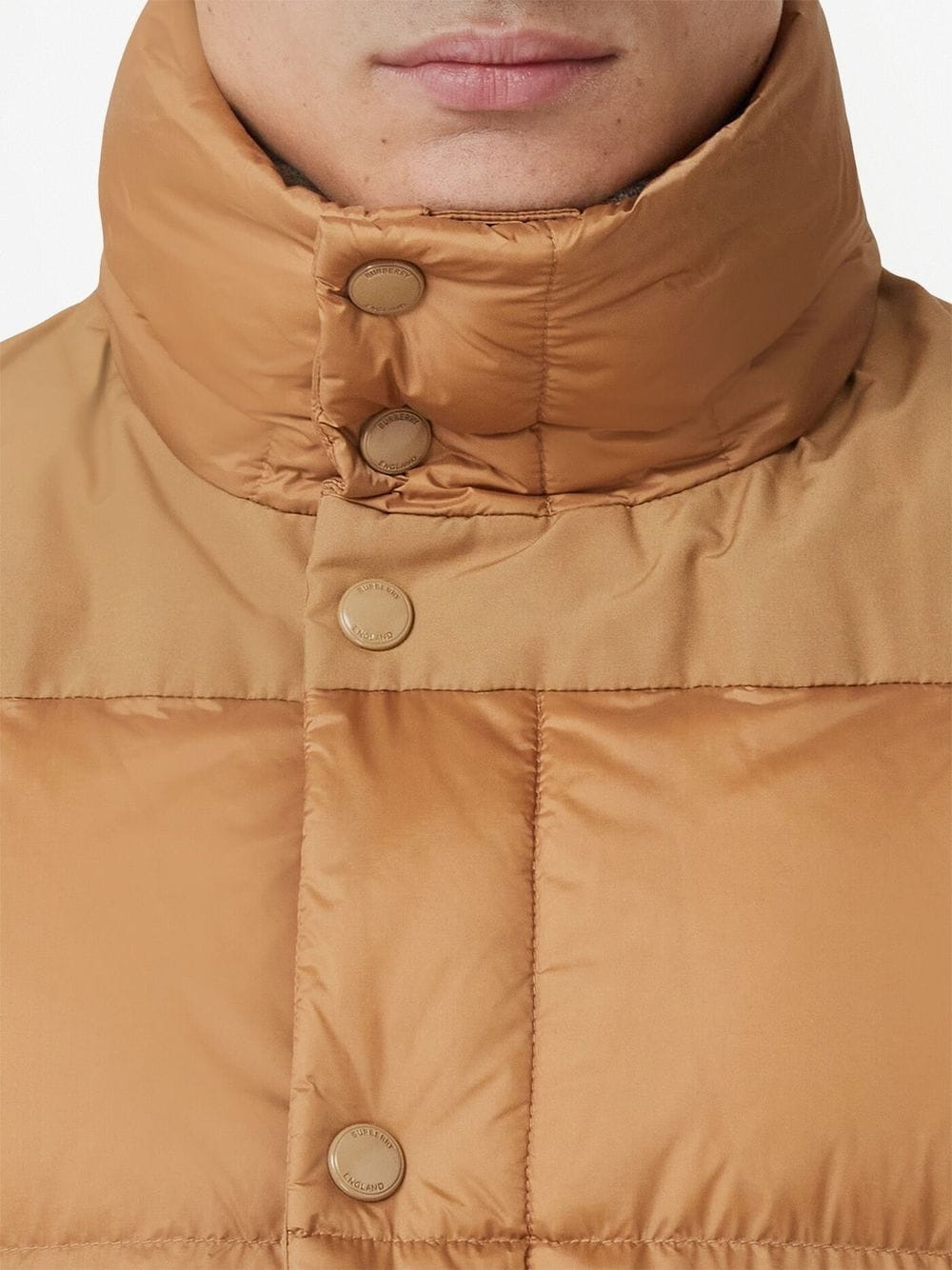 detachable-sleeves hooded puffer jacket - 4