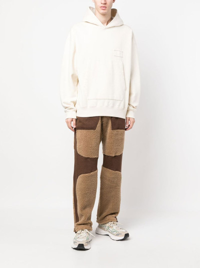 RANRA two-tone panelled track pants outlook