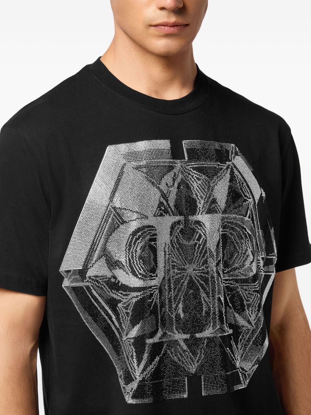PP Hexagon-print T-shirt - 4