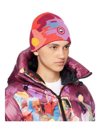 Canada Goose Multicolor Embroidered  Beanie outlook
