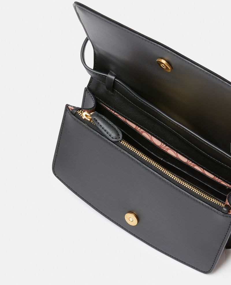 Stella McCartney S-Wave Sequinned Wallet on Strap outlook