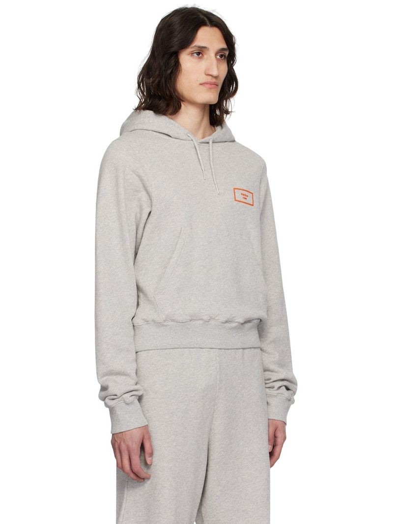 Gray Shrunken Hoodie 2