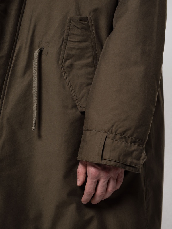 Kajjan Waxed Parka Olive - 3