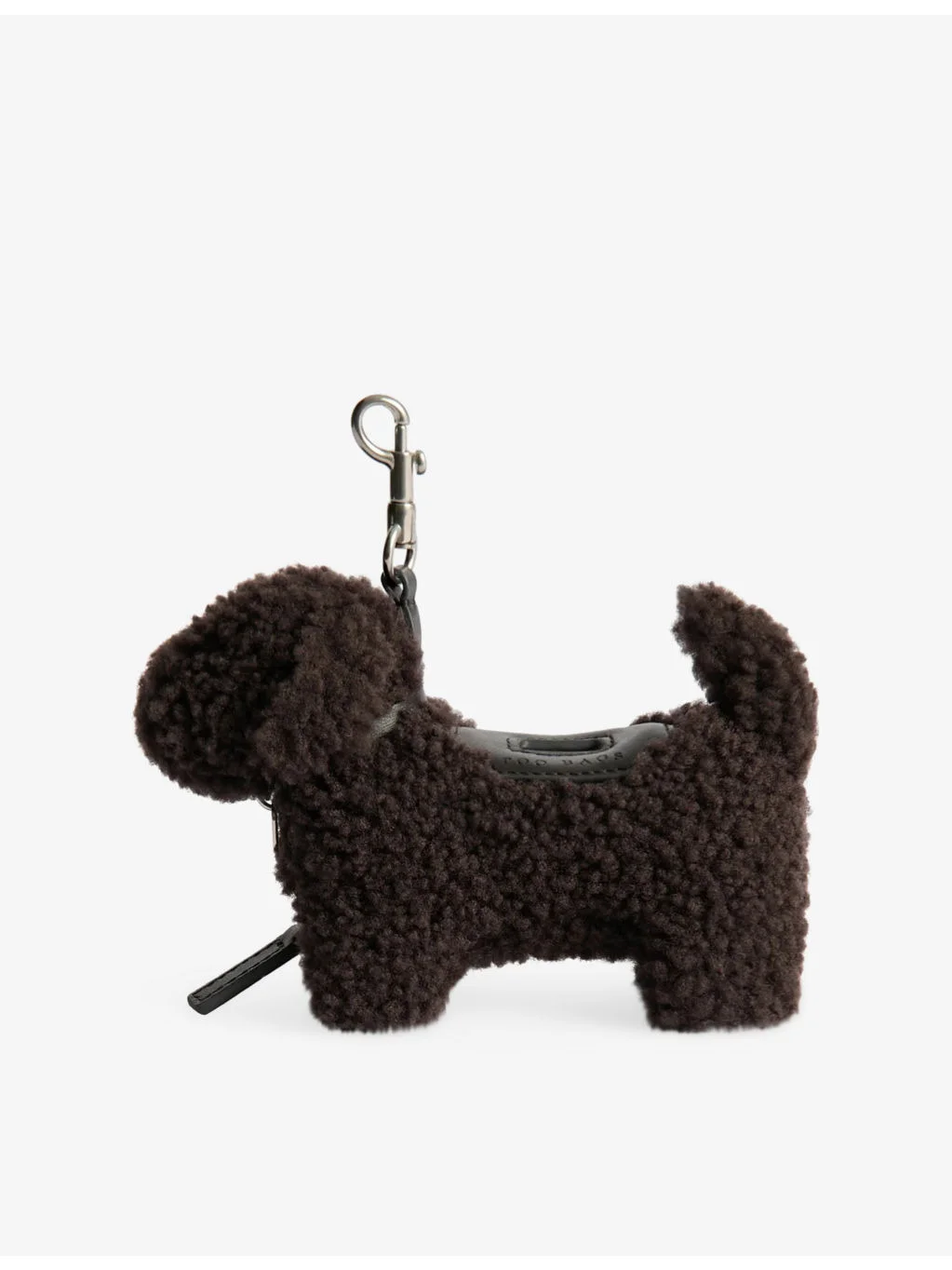 Dog Poo Shearling Bag Charm - 1