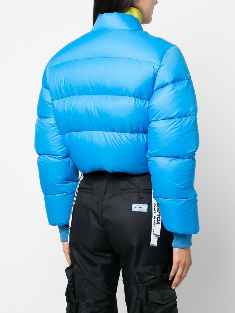 cropped padded bomber jacket 4