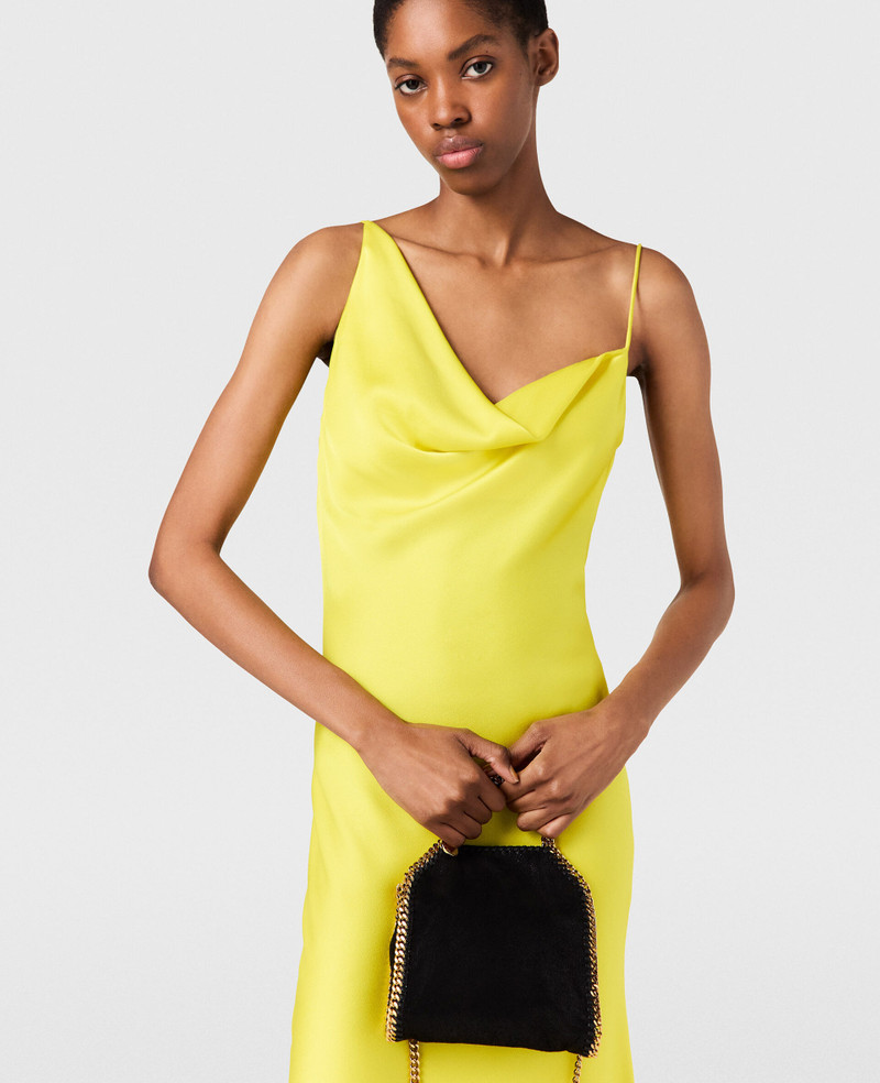 Cowl Neck Slip Satin Dress 5