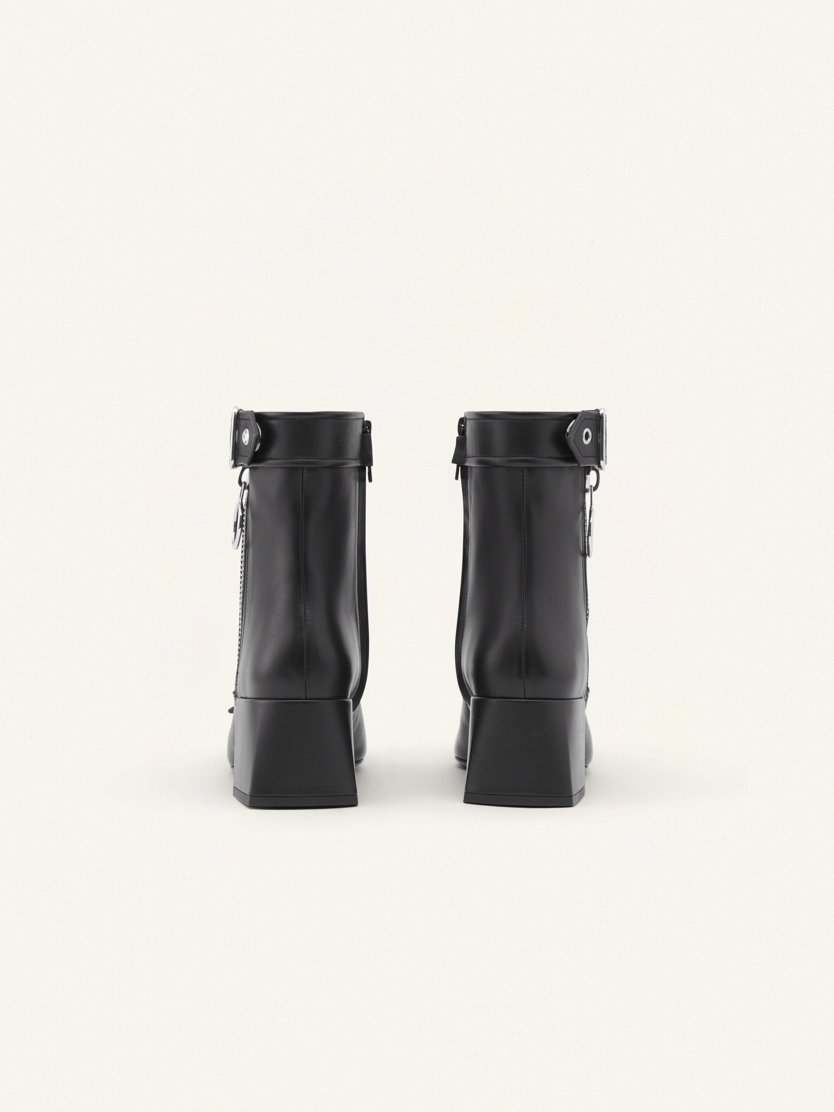GOGO LEATHER BOOTS - 4