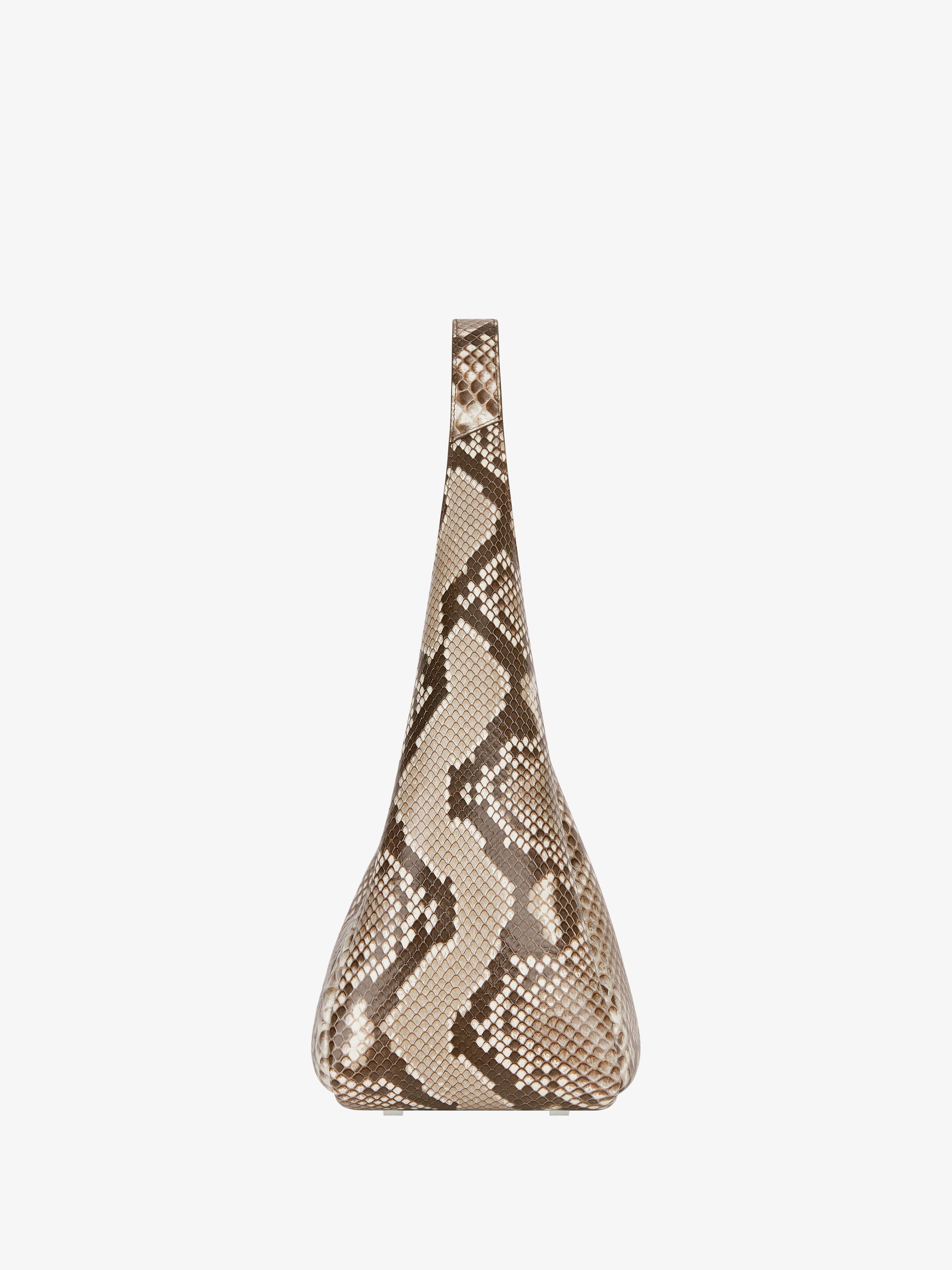 MEDIUM G-HOBO BAG IN PYTHON - 3