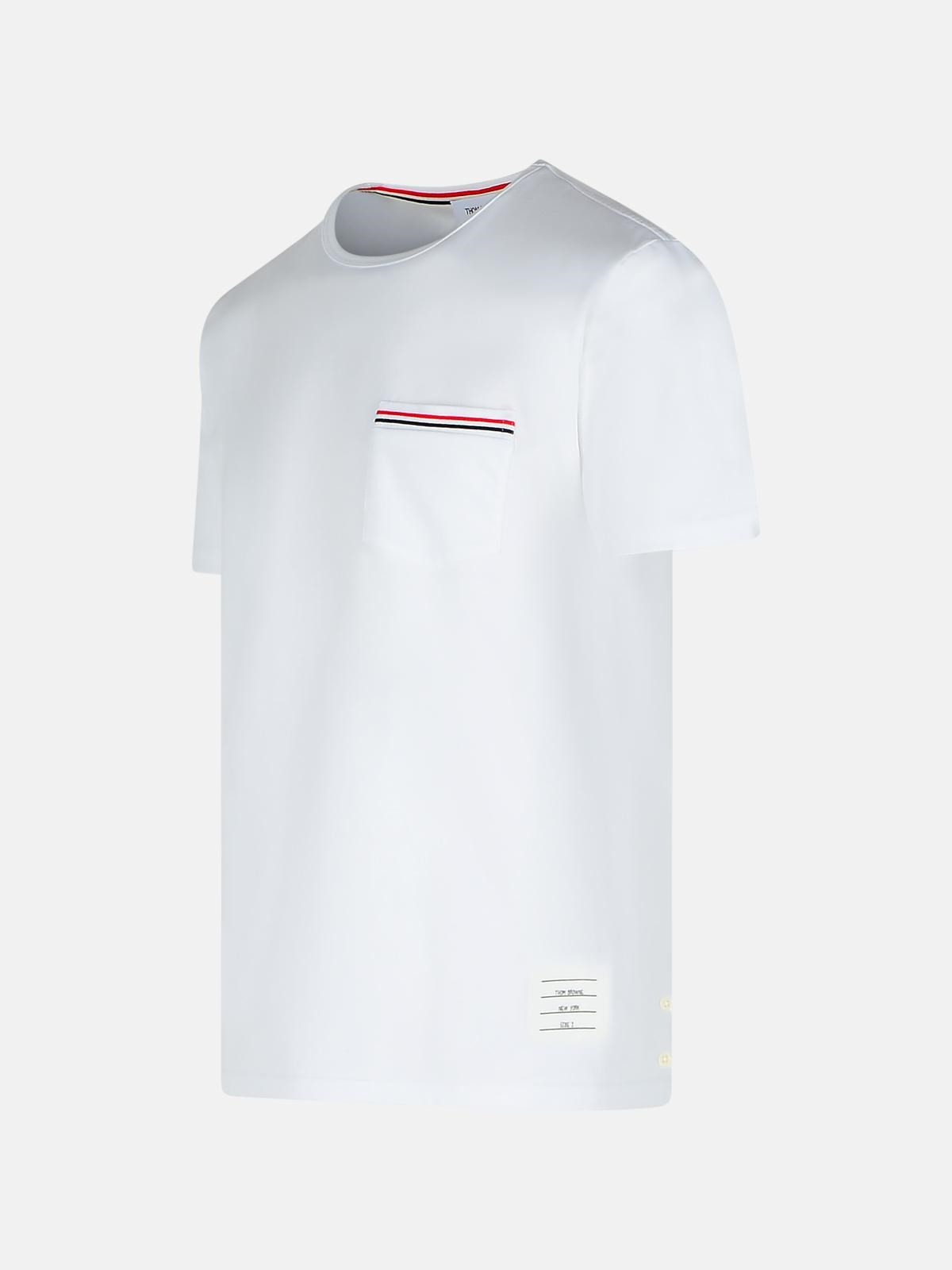 'RWB' WHITE COTTON T-SHIRT - 2