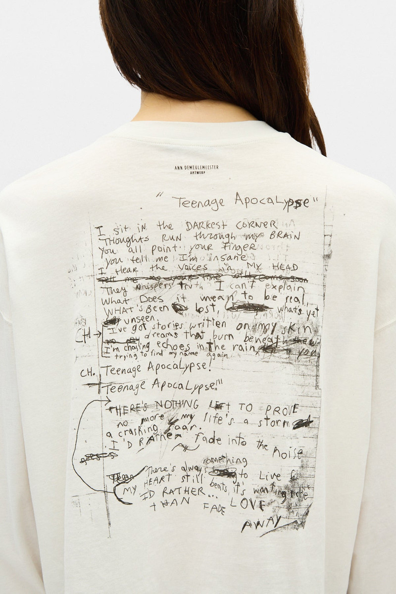 Niki Printed Long Sleeve T-shirt 5