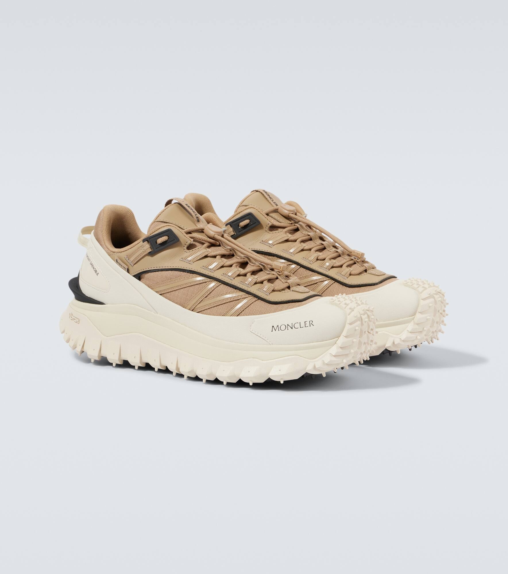 Trailgrip leather-trimmed sneakers - 5
