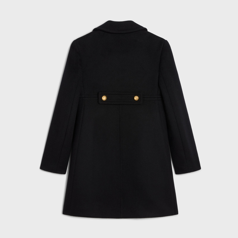 CELINE Victorine coat in in double faced cashmere outlook