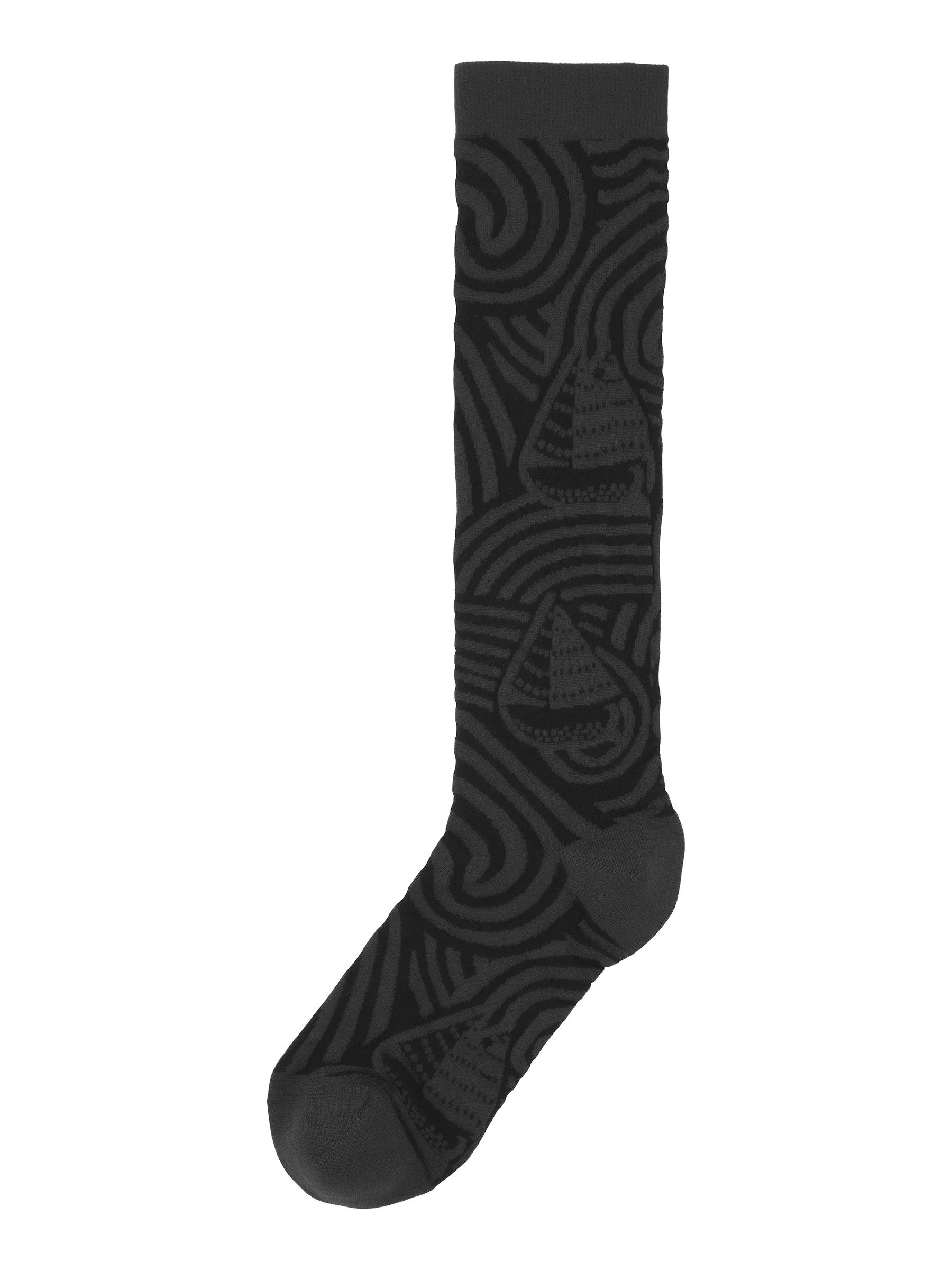 STORMY SEA SOCKS - BLACK STORMY SEA - 1