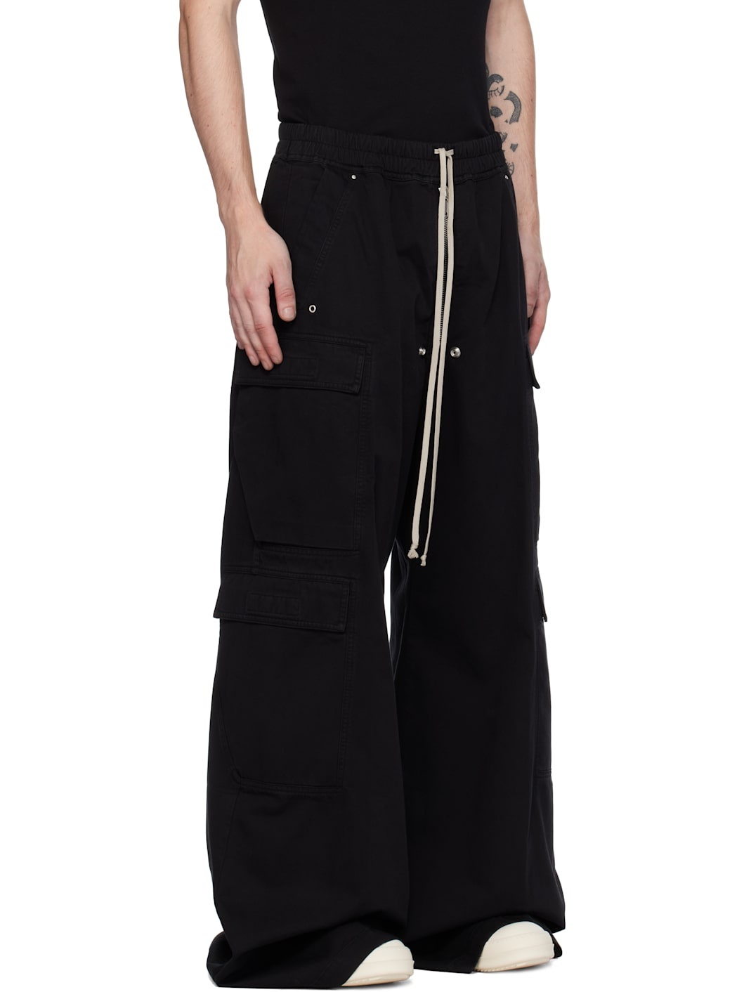 パンツ Rick Owens Porterville cargo belas RICK OWENS DRKSHDW Porterville Jumbo Belas Black Double