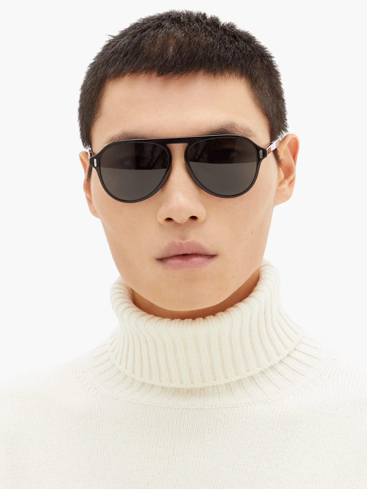 D-frame acetate sunglasses - 2