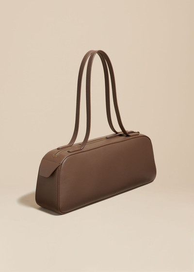 KHAITE The Simona Shoulder Bag in Cedar Leather outlook