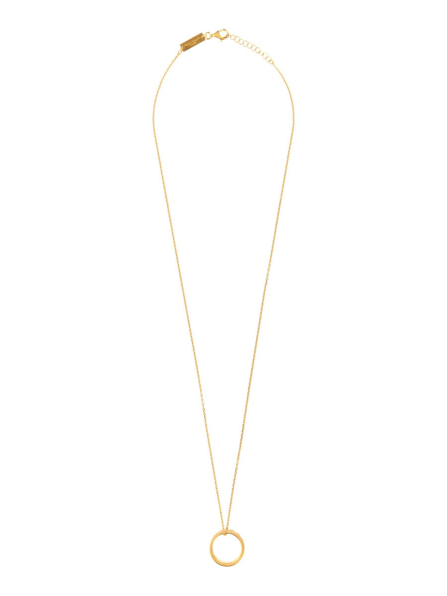 Maison Margiela Women Collana Con Anello Numerico - 3