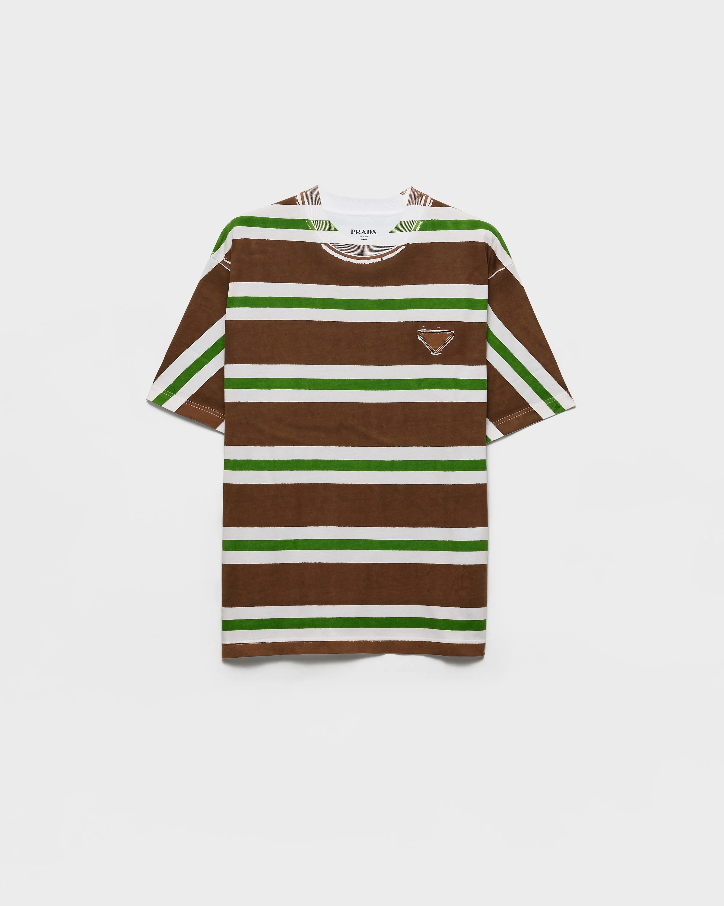 Printed cotton T-shirt - 1
