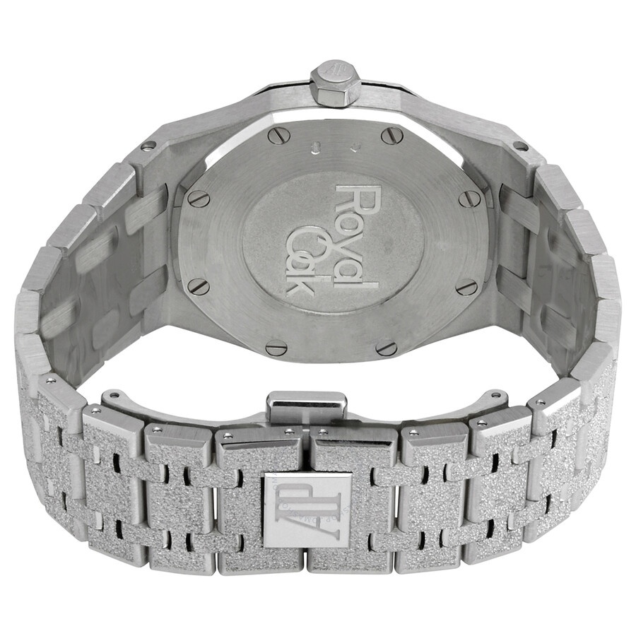 Audemars Piguet Royal Oak Frosted Gold Silver Dial Ladies Watch 67653BC.GG.12663BC.01 - 3