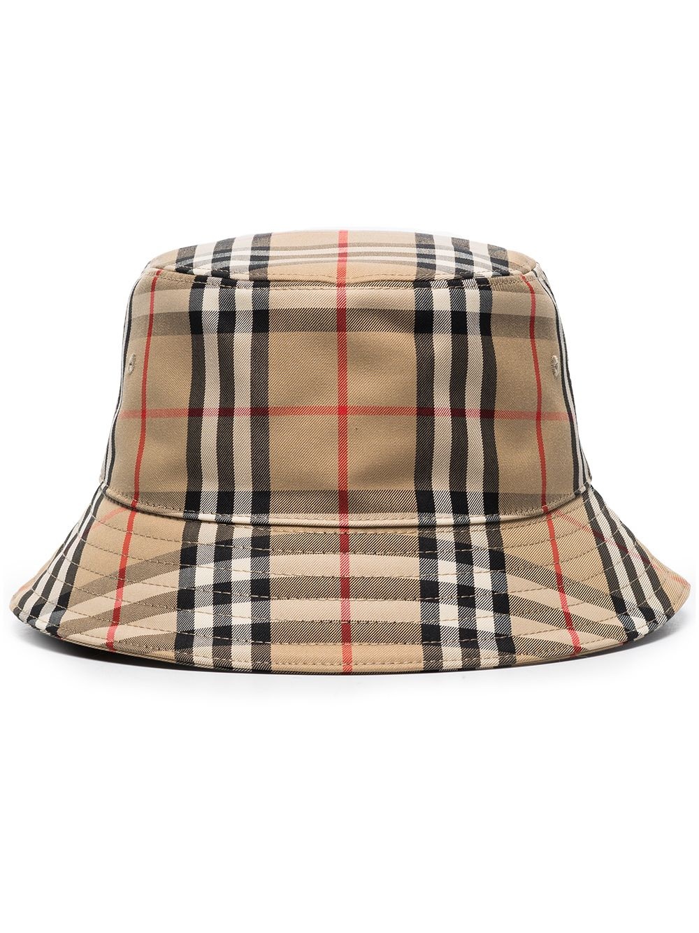 Vintage Check bucket hat - 1