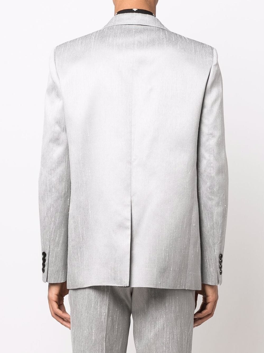 single-breasted suit blazer - 4
