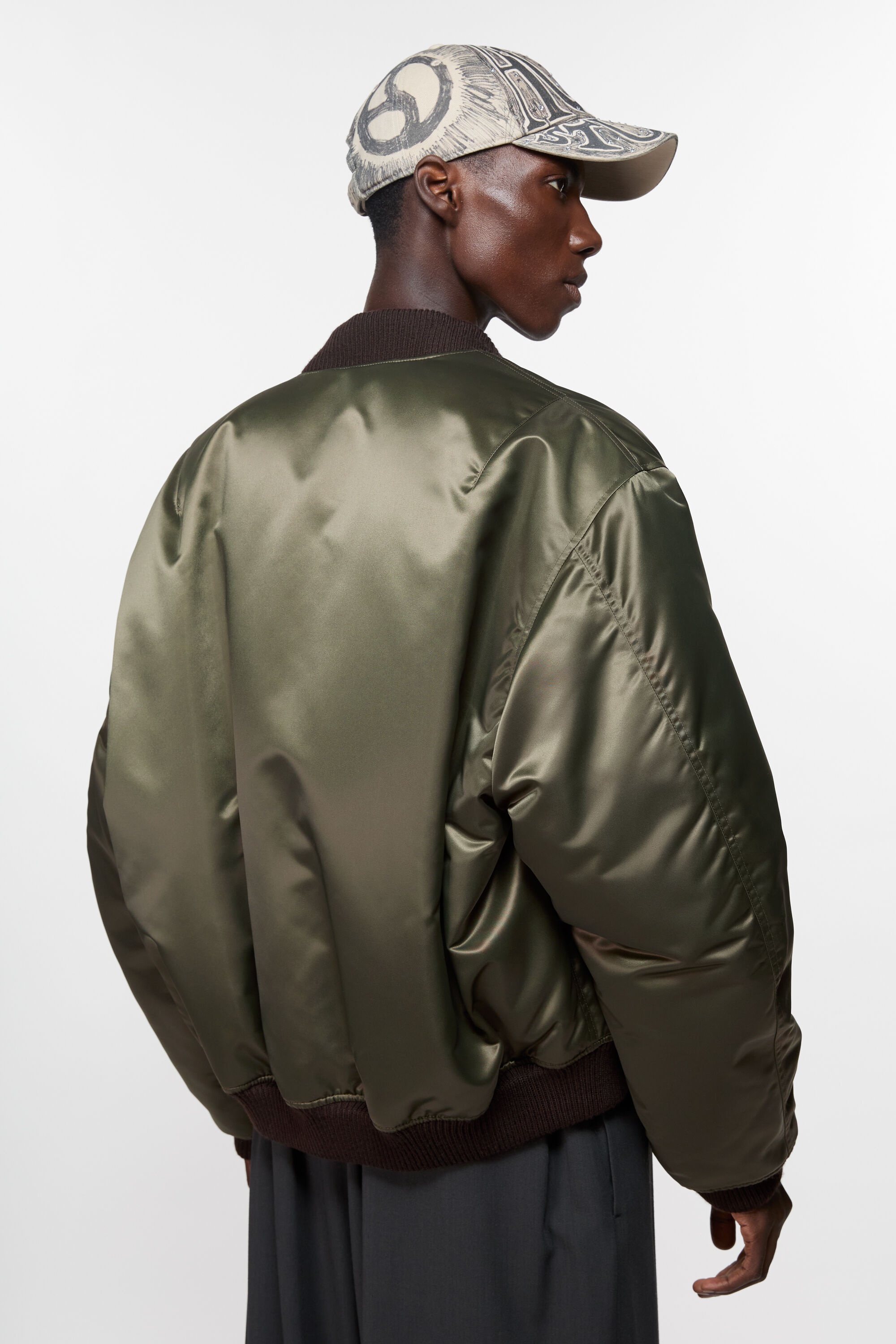 Bomber jacket logogram - Military green - 4