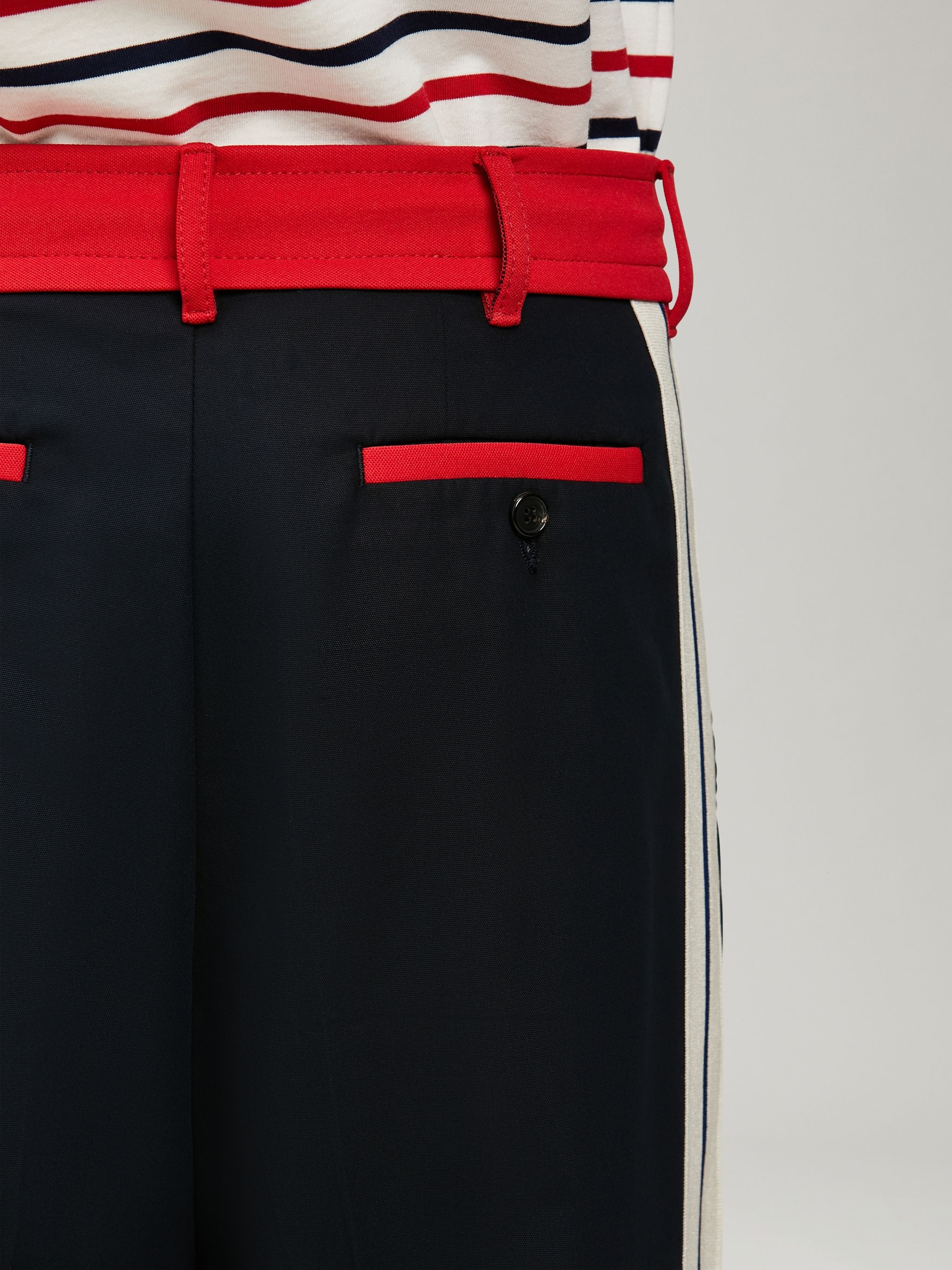 TRACK BELT PANTS - 6