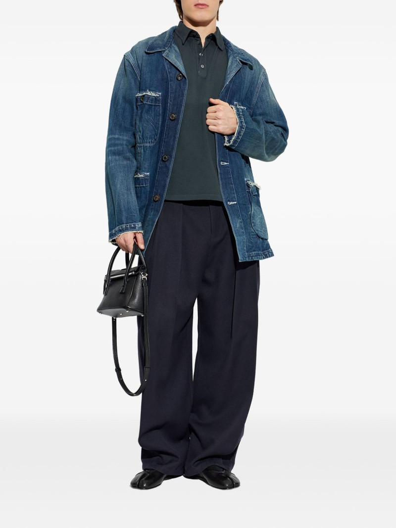 Maison Margiela buttoned polo shirt outlook