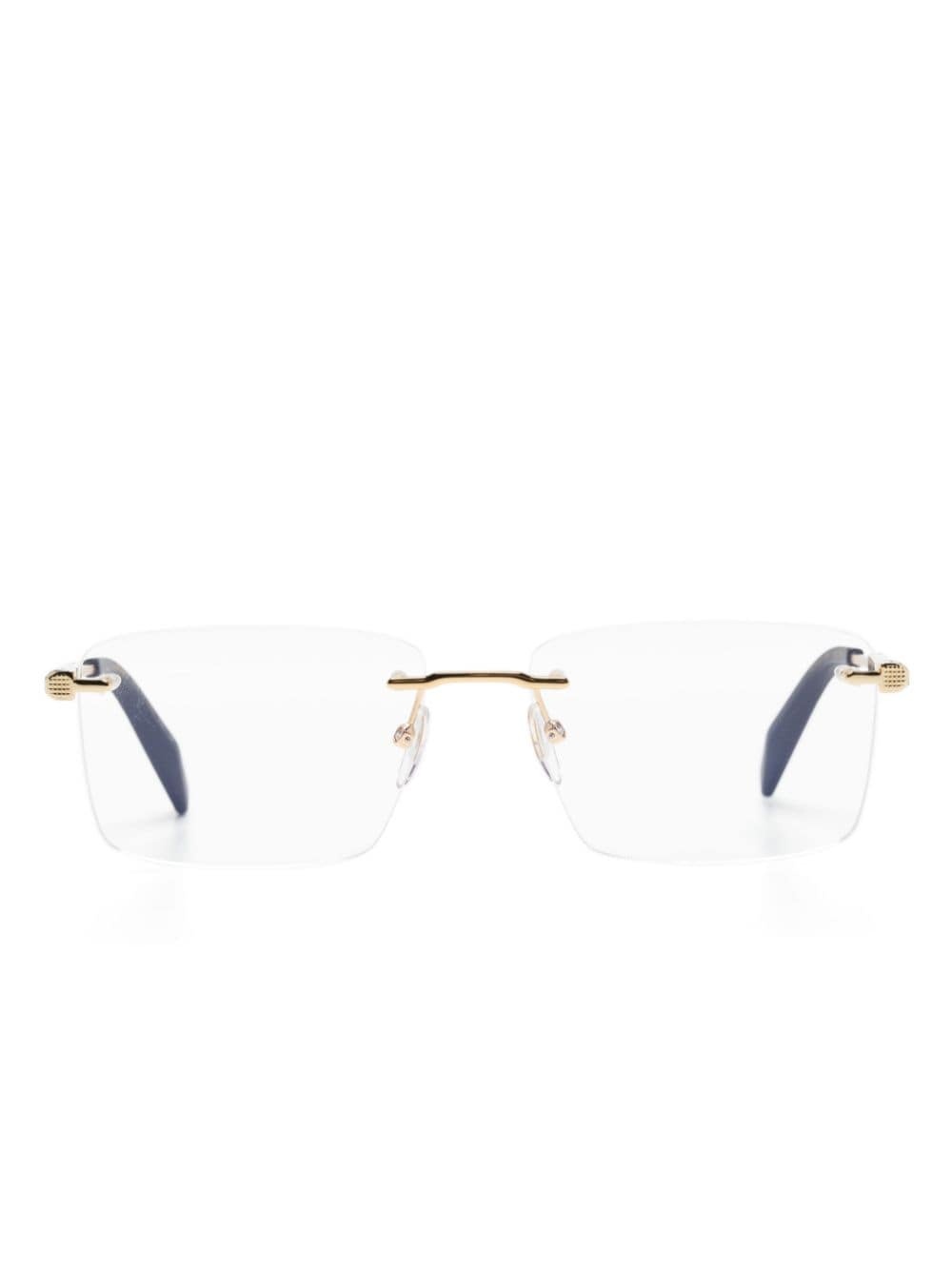 VCHG18 rimless logo-engraved eyeglasses - 1