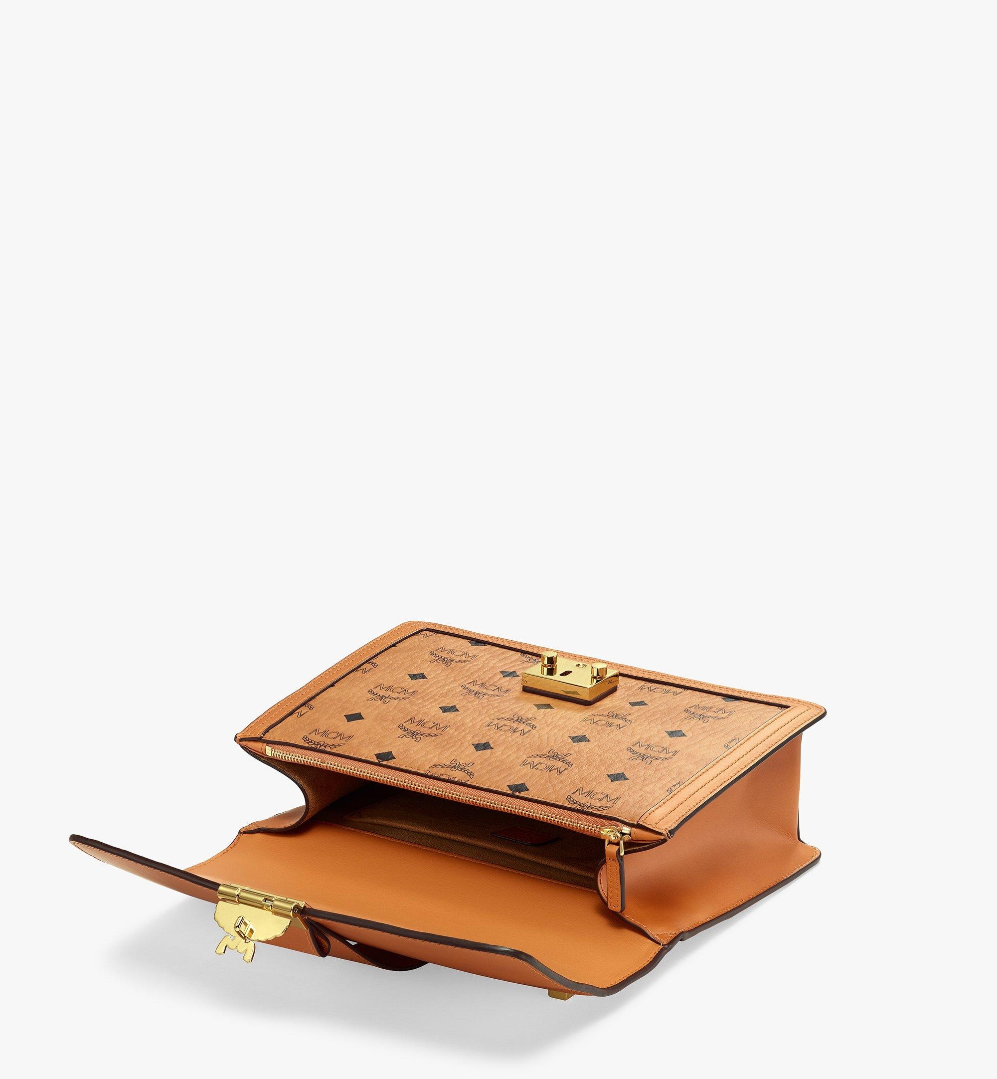 Tracy Shoulder Bag in Visetos Leather Mix - 4