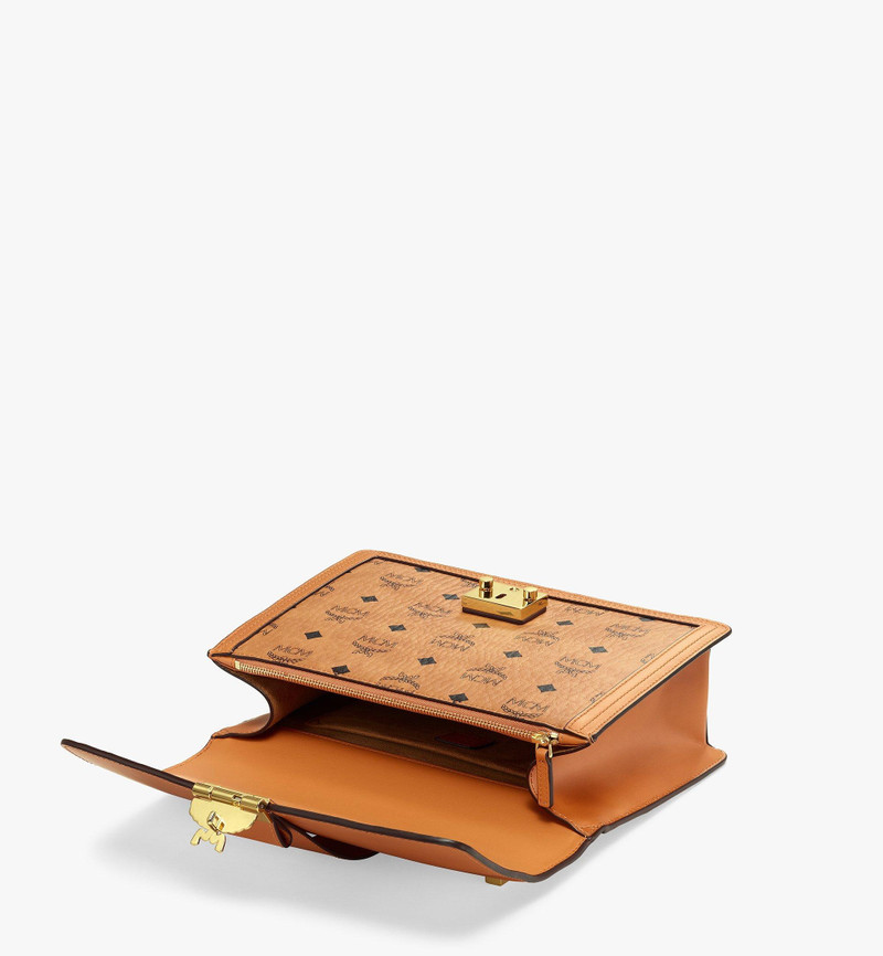 Tracy Shoulder Bag in Visetos Leather Mix 4