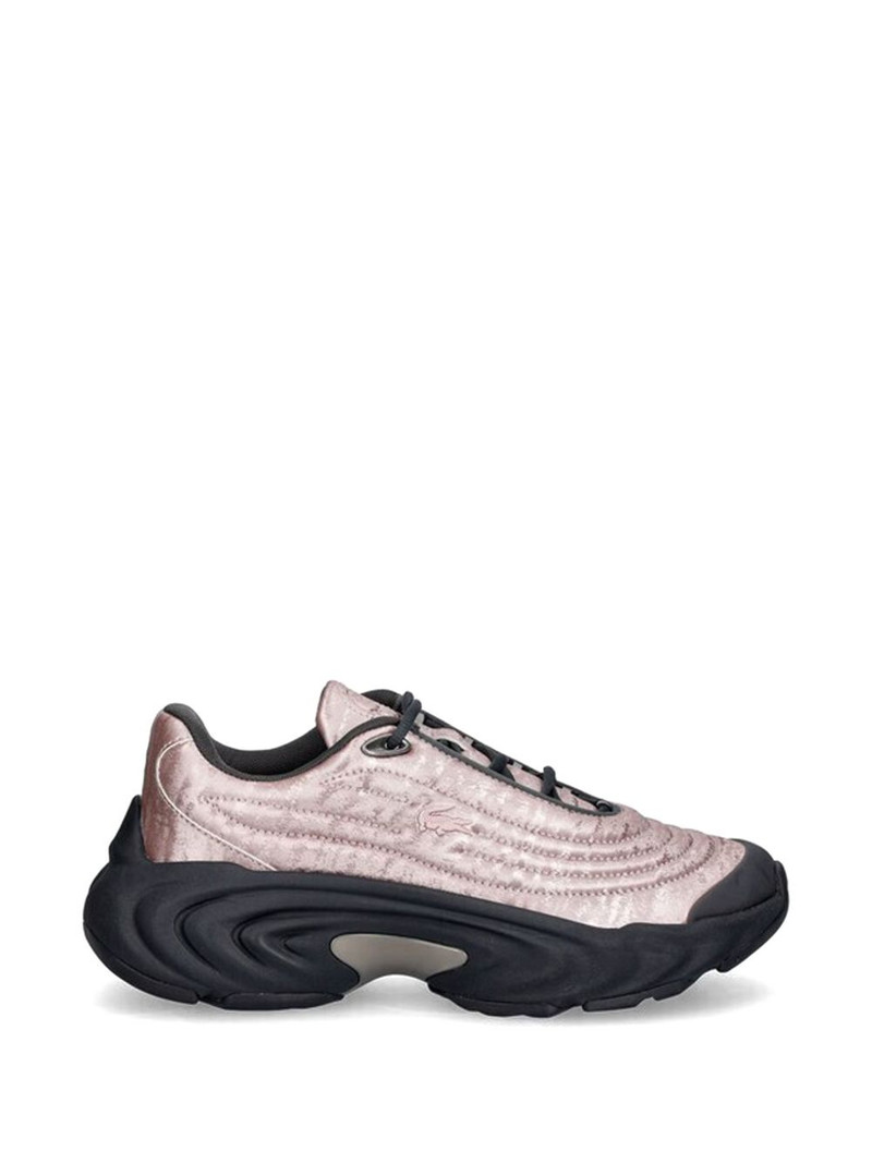 quilted lace-up sneakers 1